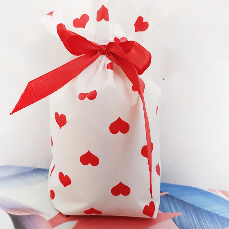 10 шт. пакеты для конфет выпечки печенья свадьбы дня рождения с ручной волнистой