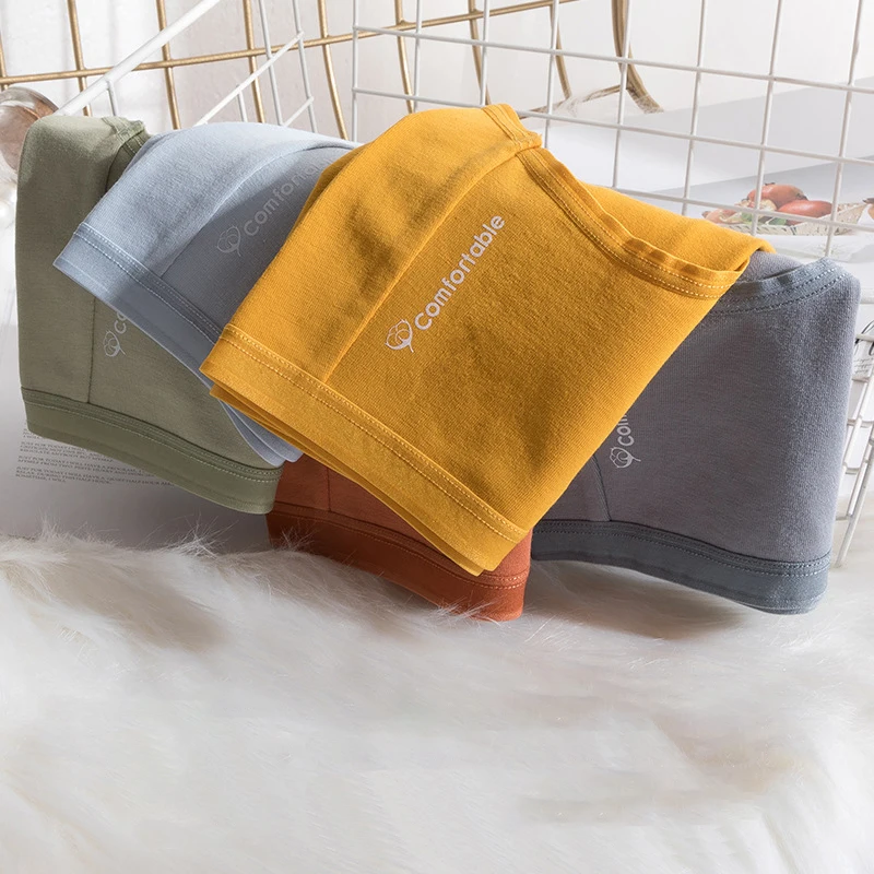 Трусы женские хлопковые бесшовные с высокой талией большие размеры | Женская