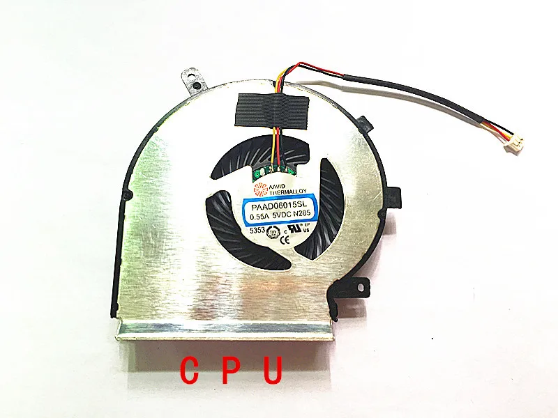 Новый оригинальный кулер WZSM для графического процессора MSI GE72 GE62 PE60 PE70 GL62 GL72