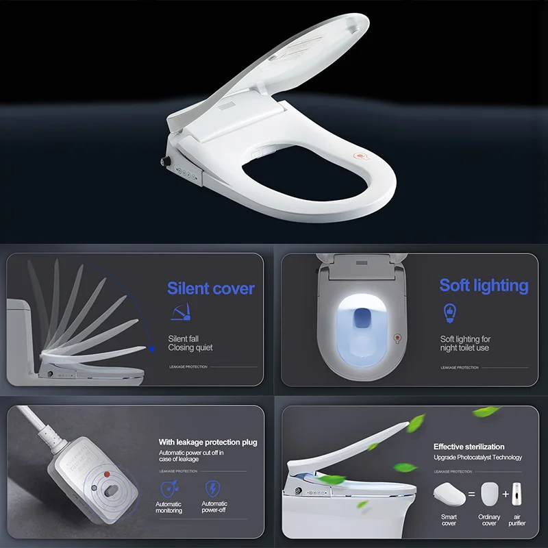 Задняя крышка для биде умное тепловая Чистка сухой массаж умный разумный Туалет