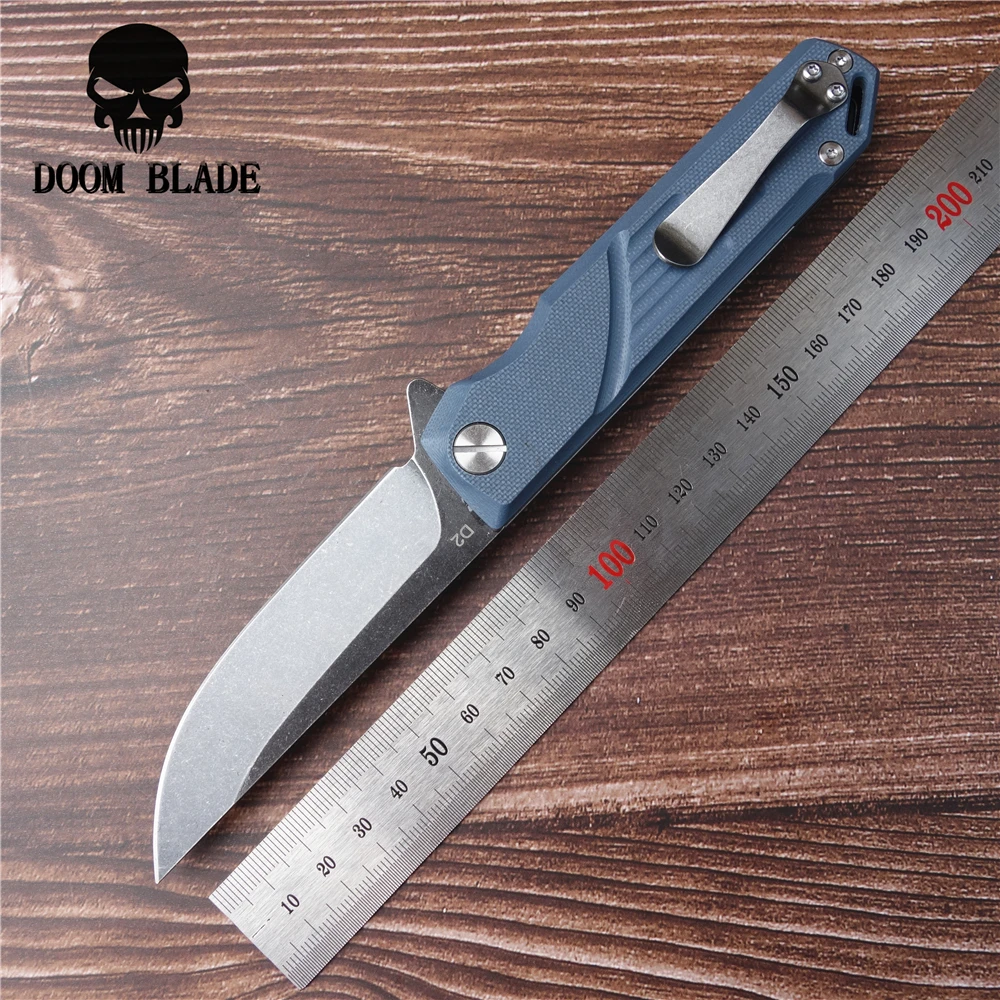 Нож 203 мм D2 быстро открывающийся складной нож с шариковым подшипником охотничий