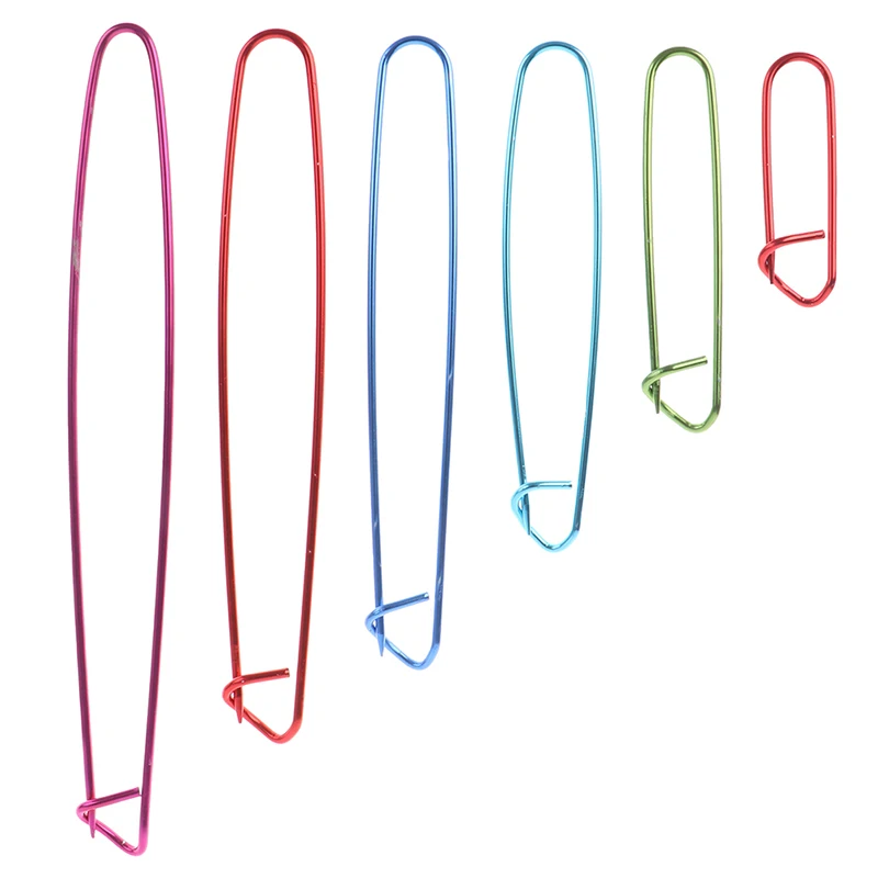 6 шт. держатель для маркера зажим иглы безопасные булавки вязания крючком