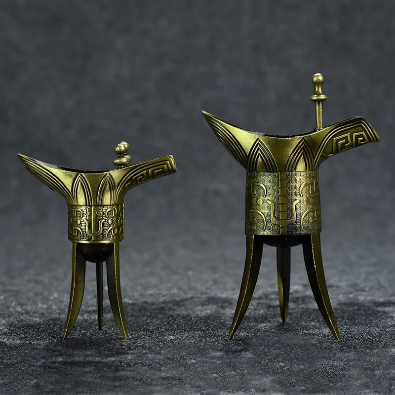 Бронзовая кружка бокал для вина Ретро стиль белое вино креативное коктейльное