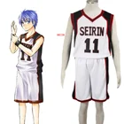 Униформа для баскетбола Kuroko no Basuke SEIRIN, костюм для косплея Kuroko's, баскетбольный костюм Kuroko Tetsuya для мужчин и женщин, мужская спортивная одежда, Джерси
