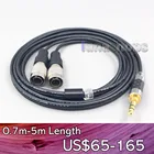 LN007118 2,5 мм 4,4 мм XLR Сделано в Китае 3,5 мм черный 99% чистый PCOCC кабель для Mr колонки Alpha собака эфир C потока бешеная собака AEON