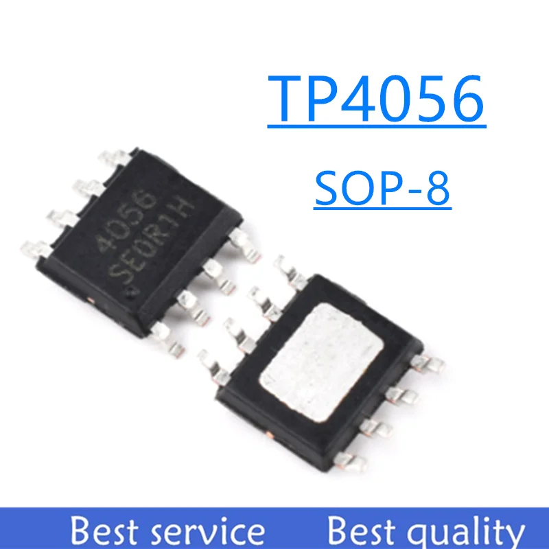 10 шт./лот TP4056 TP4056E 4056E лапками углублением SOP-8 1A линейный литий-ионный аккумулятор