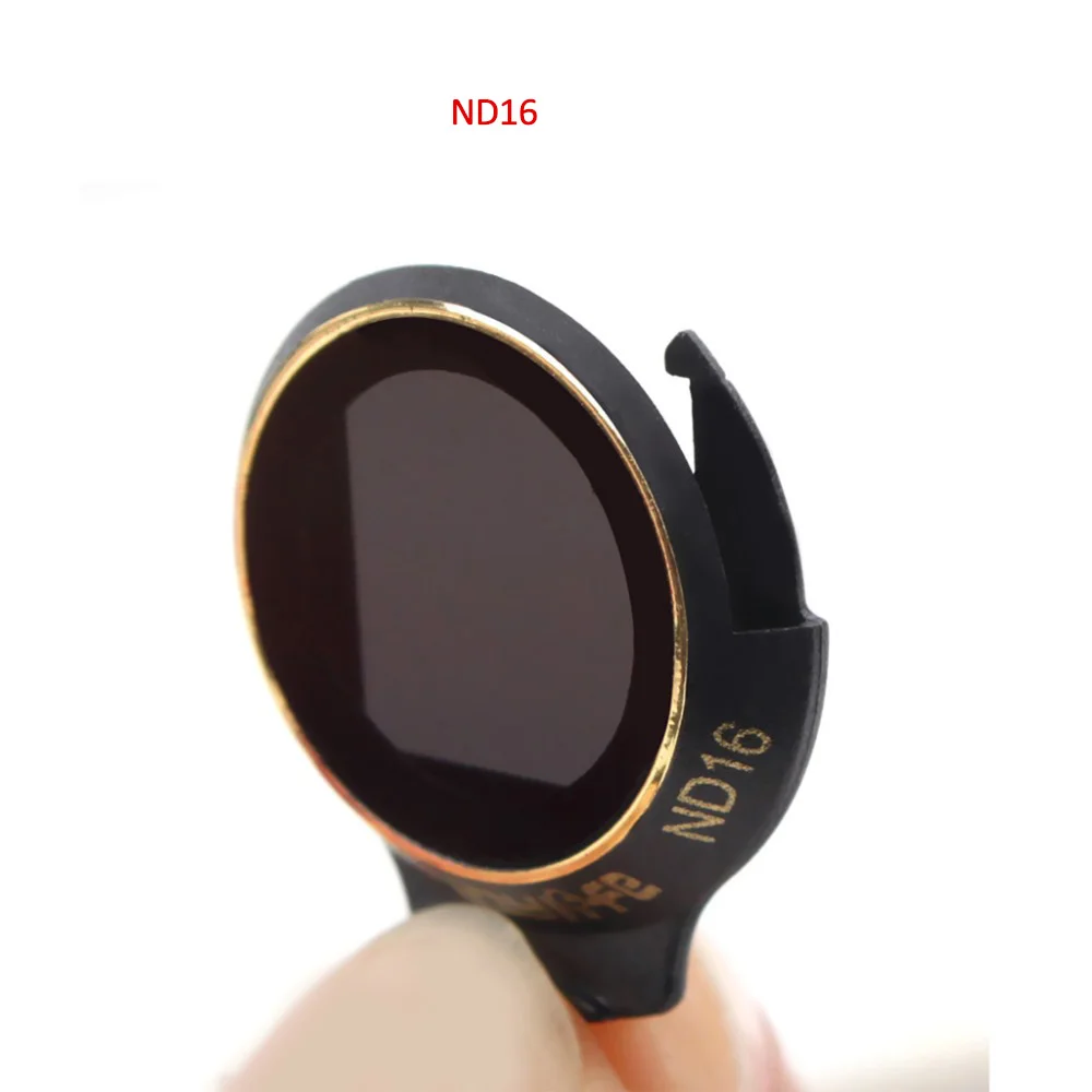 ND16 Sunnylife Mavic Профессиональные фильтры для объектива камеры CPL UV ND8 ND16 Полярный поляризационный фильтр нейтральной плотности для dji mavic pro - Цвет: ND16