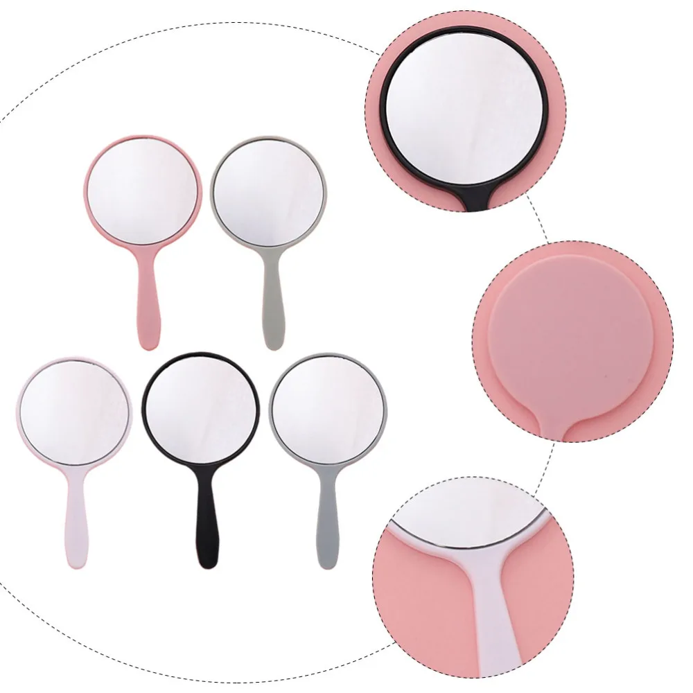 

25pcs Round Makeup Mirrors Handheld Makeup Mirrors Portable Makeup Mirrors