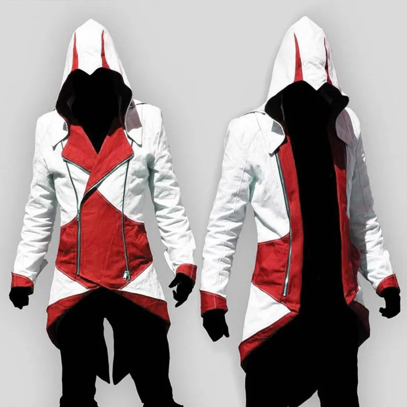 Костюм для косплея Assassins взрослых мужчин костюм на Хэллоуин вечеринки уличная