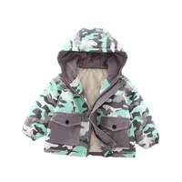 new winter baby girls cotton clothes children thick hooded jacket infant boys coat kids fashion hoodies toddler casual costume