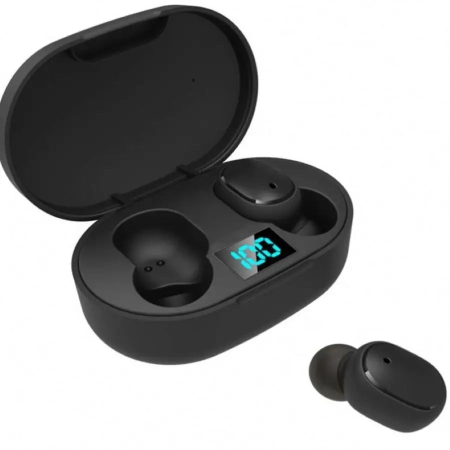 Bluetooth гарнитура E6s беспроводная Спортивная с цифровым дисплеем|Наушники и