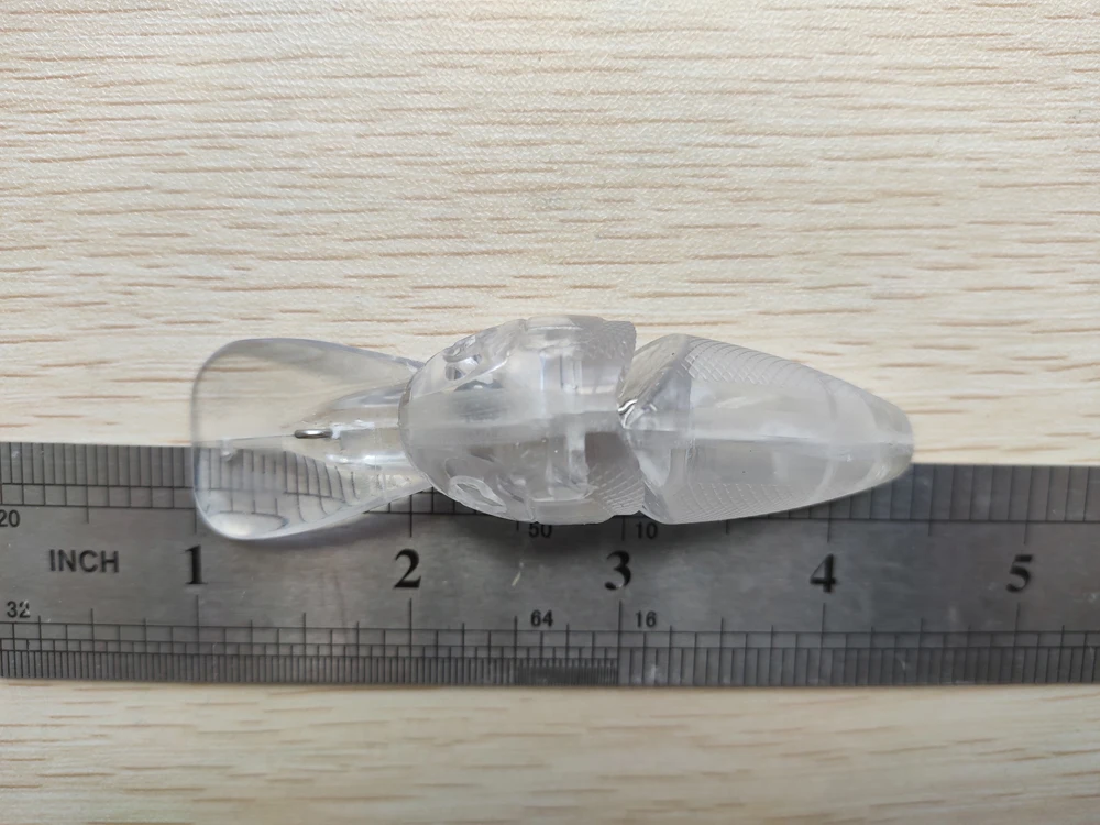 10 шт. неокрашенные искусственные рыболовные приманки 83 мм 12 5 г|Наживки для рыбной