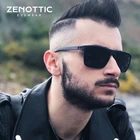 Солнцезащитные очки ZENOTTIC TR90 мужские, поляризационные квадратные спортивные очки для вождения с защитой UV400, брендовые дизайнерские уличные дорожные солнечные очки