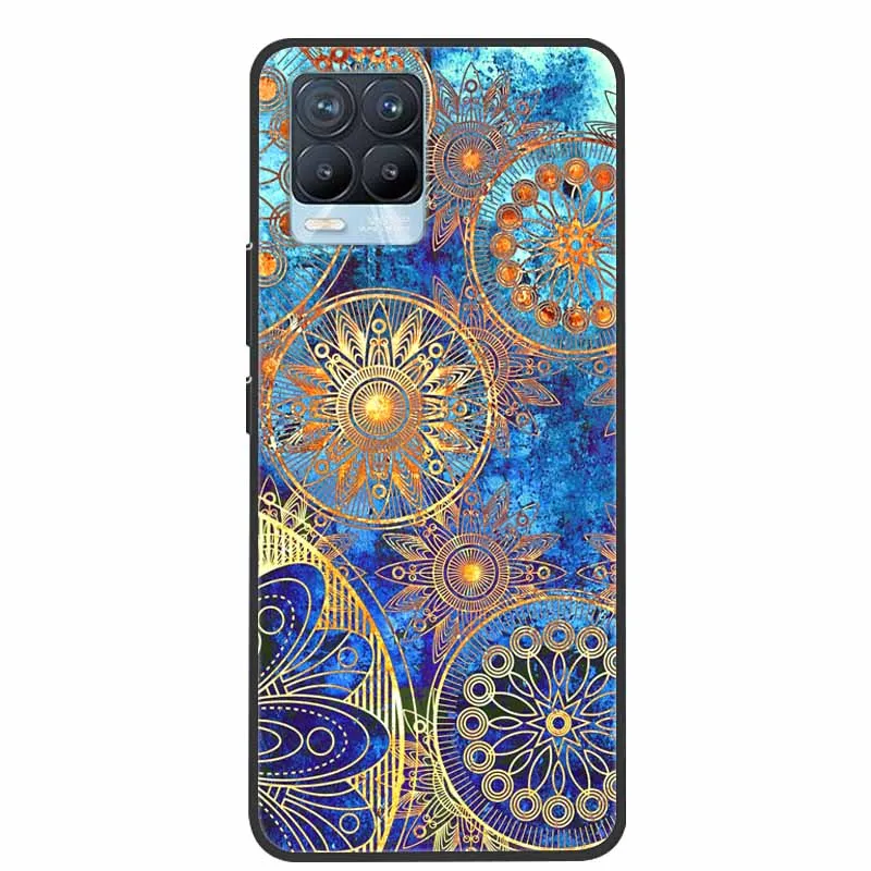 

For Realme 8 Case Shockproof Soft silicone TPU Back Cover For OPPO Realme 8 Pro Phone Cases Realme 8 8Pro 6.4" 2021 Cute Cartoon