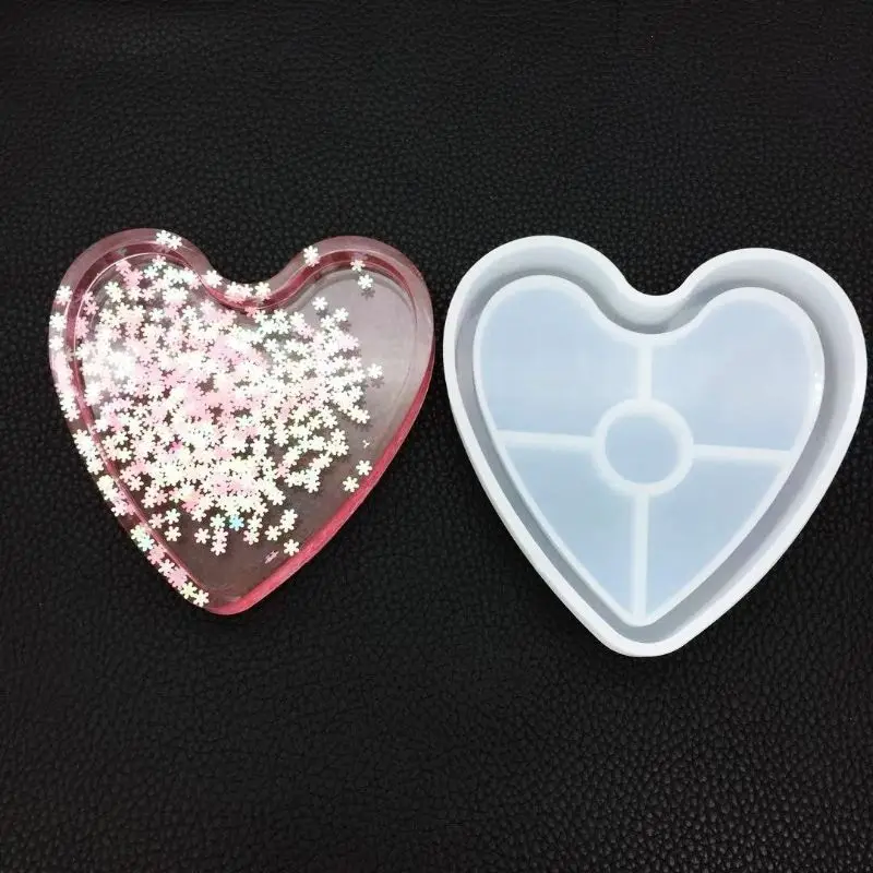 

DIY Epoxy Cup Pad Water Cup Mat Table Cup Creative Drink Coasters molds T84A