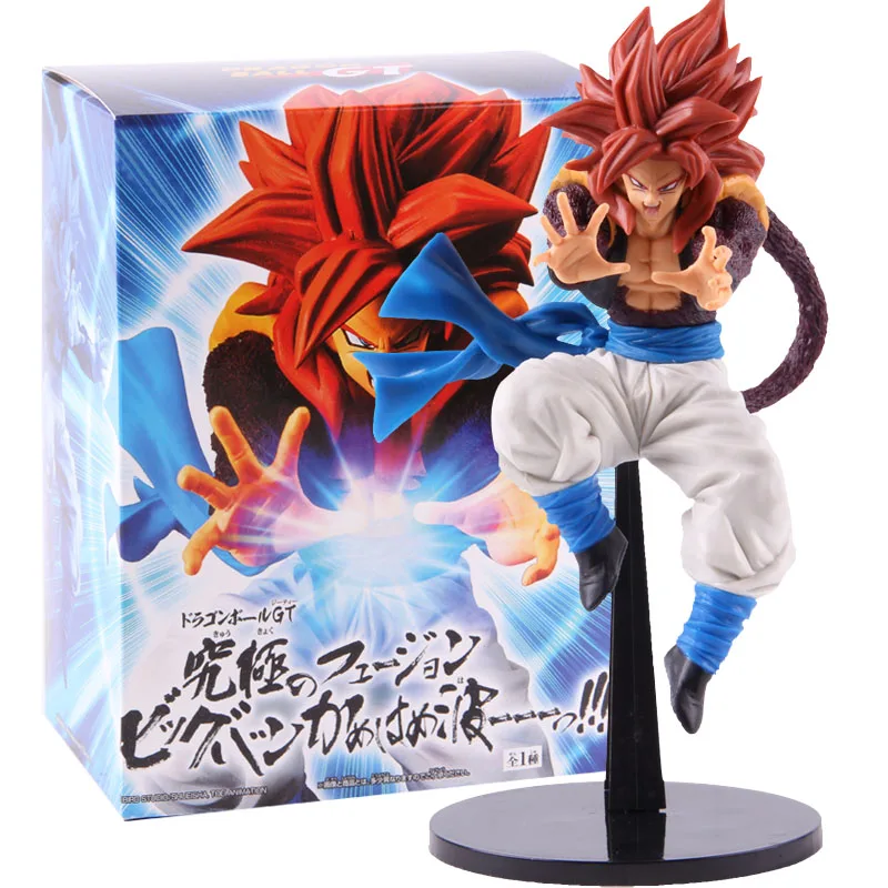 20 см фигурка Dragon Ball GT Gogeta Vegeta Super Saiyan 4 Big Bang Kamehameha PVC Figma модель игрушки|Игровые