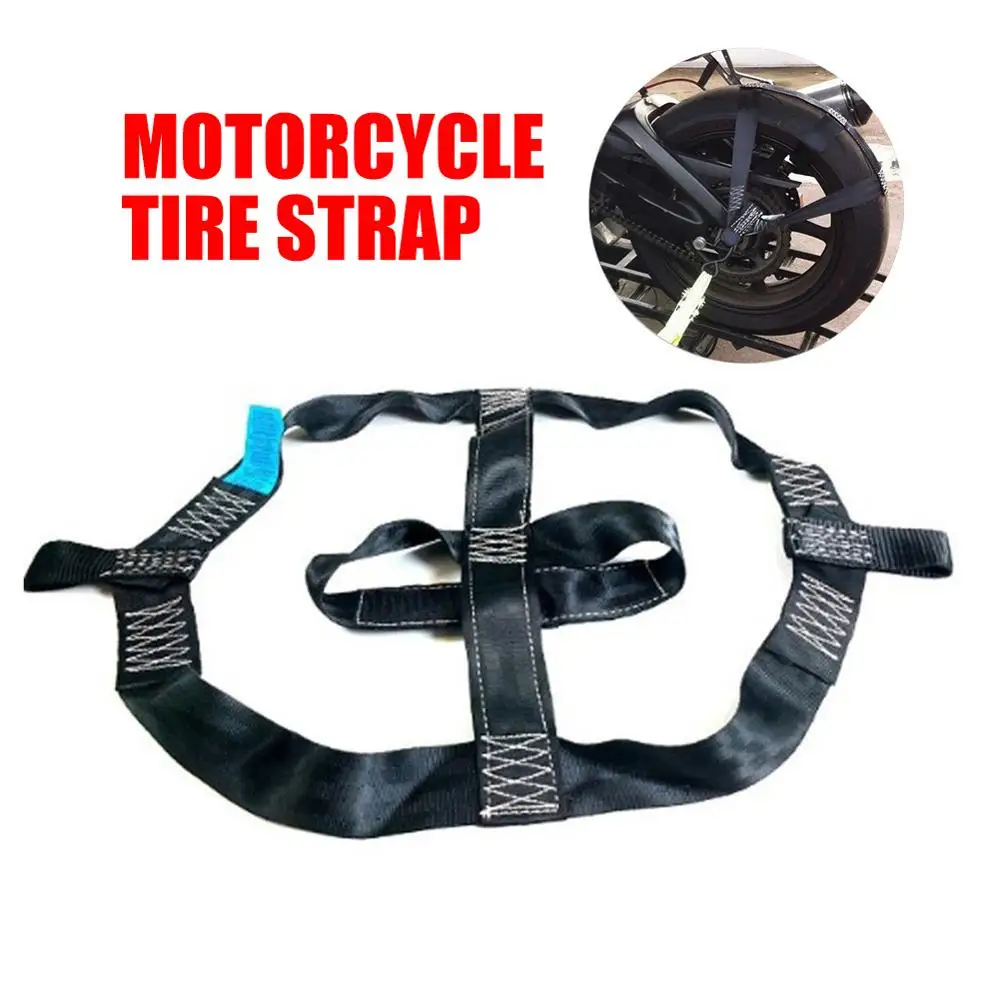 

2022 NEW Motorcycle Electric Vehicle Binding Strap Fastening Strap Rear Wheel Strap Motorcycle Tire Strap Dropshipping