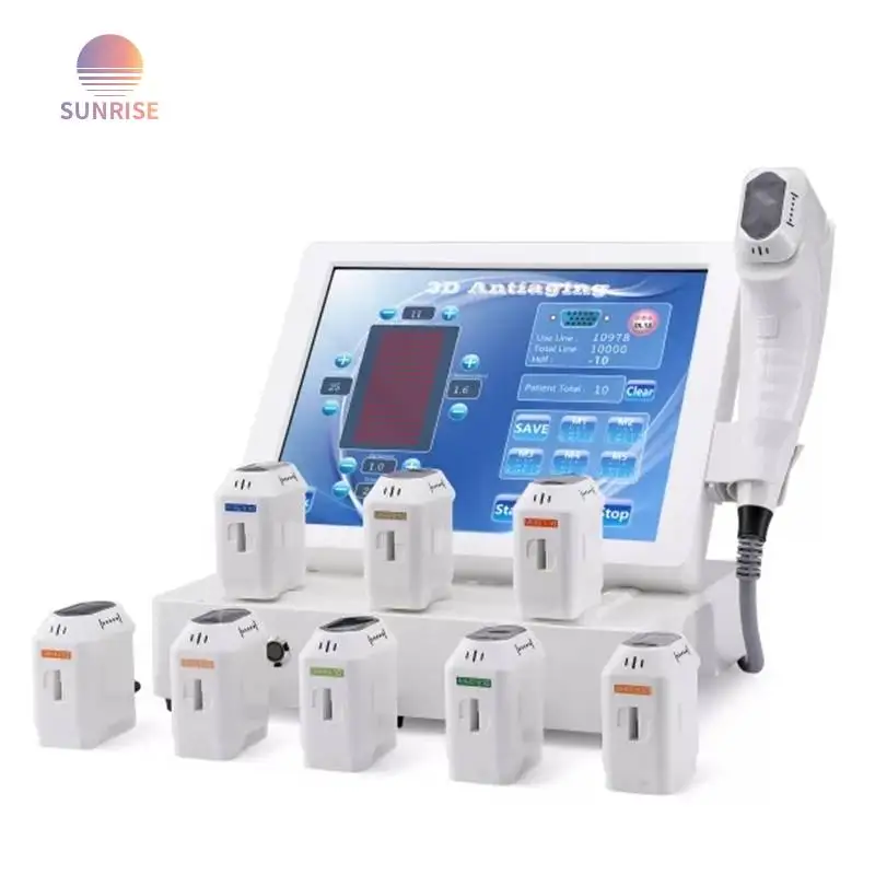 Аппарат Ультразвуковой 3D для удаления морщин и подтяжки кожи 11 линий на