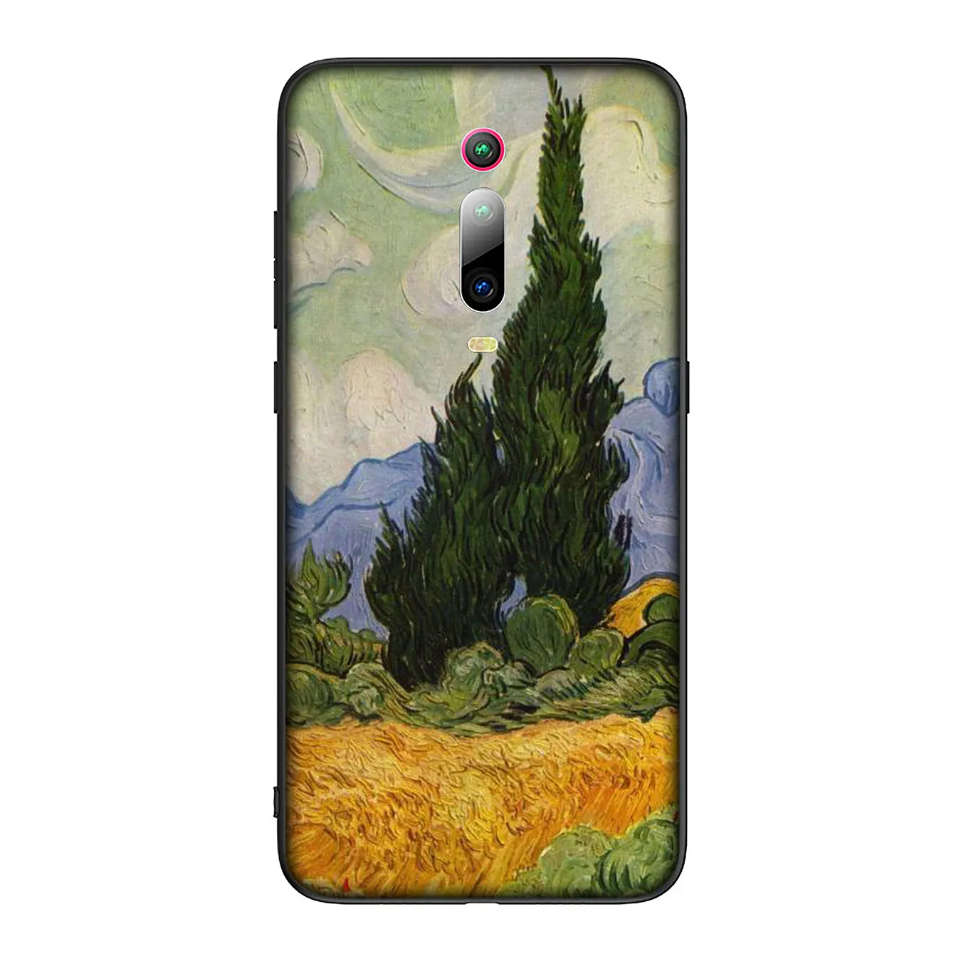 Van Gogh Tardis Starry Nightvan Soft Silicone Phone Case for Xiaomi Redmi Note 8 8A 7 7A 6 6A 5 5A S2 GO K30 K20 Pro |