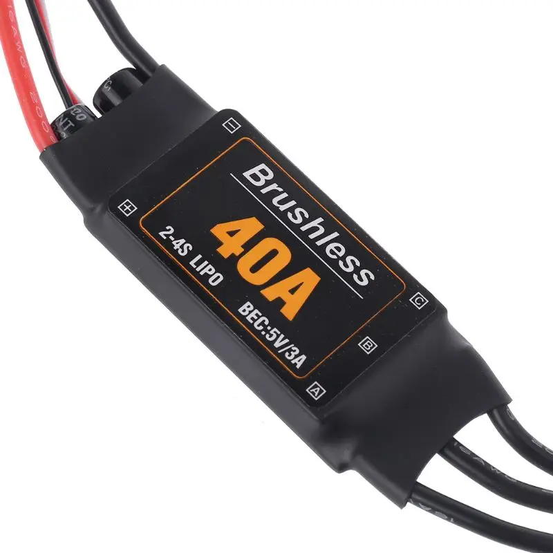 N80C 40A бесщеточный Дрон ESC Фотоэлементы аксессуары контроллер скорости мотор RC