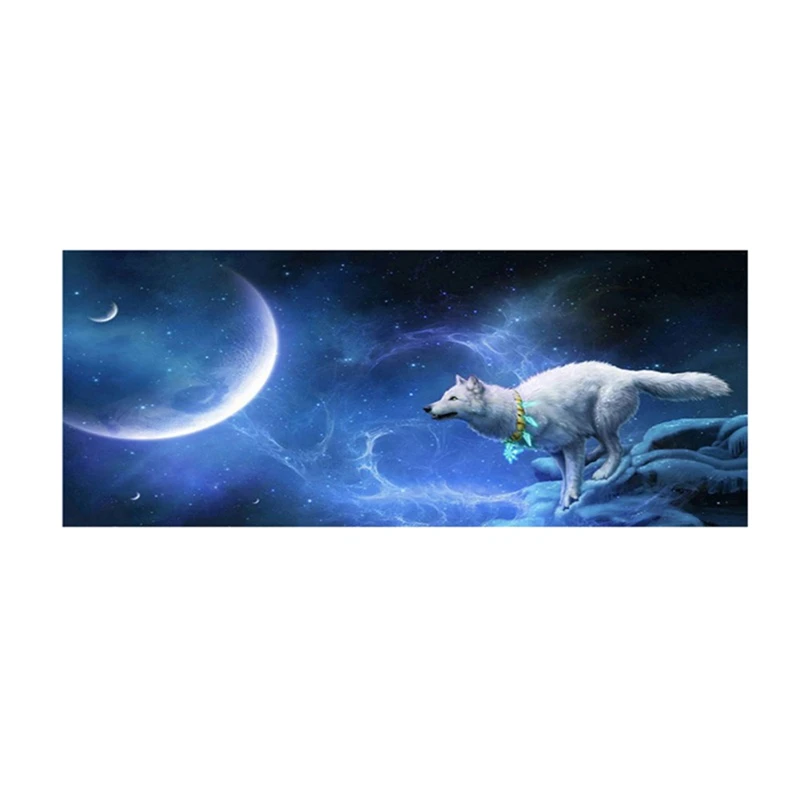 Running Wolf for Truck Jeep Suv Pickup 3D Rear Windshield Decal Sticker Decor Window Glass Poster 66.1 x 29.1Inch | Автомобили и