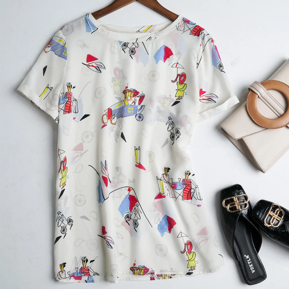 

CISI 100% silk ladies shirt