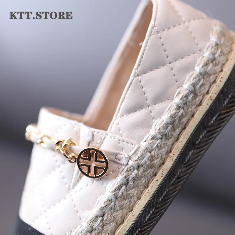 

Toddler Girls Flats Shoes 2021 Spring and Autumn Children Shoes Fisherman Shoes Slip-on Kids Girls Casual Shoes Patchwork Color