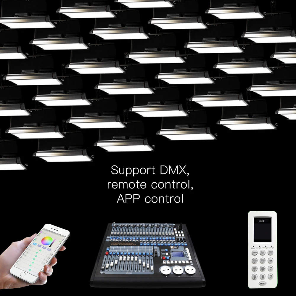 Полноцветсветодиодный RGB Светодиодная панель S200 непрерывное мягкое освещение