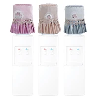 water dispenser dust cover lace decoration dust proof durable water bucket cover household merchandises protector