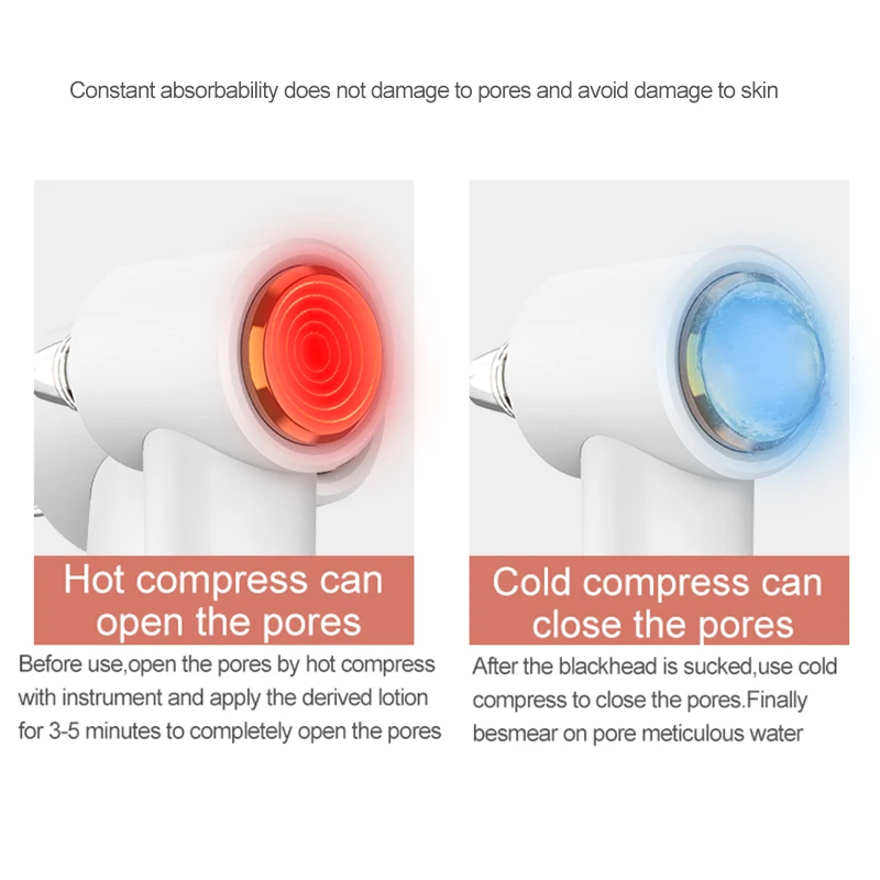 

Electric Small Bubbles to Remove Blackheads and Acne Beauty Skin Care Tool USB Charging Water Cycle Deep Cleansing Facial Pore