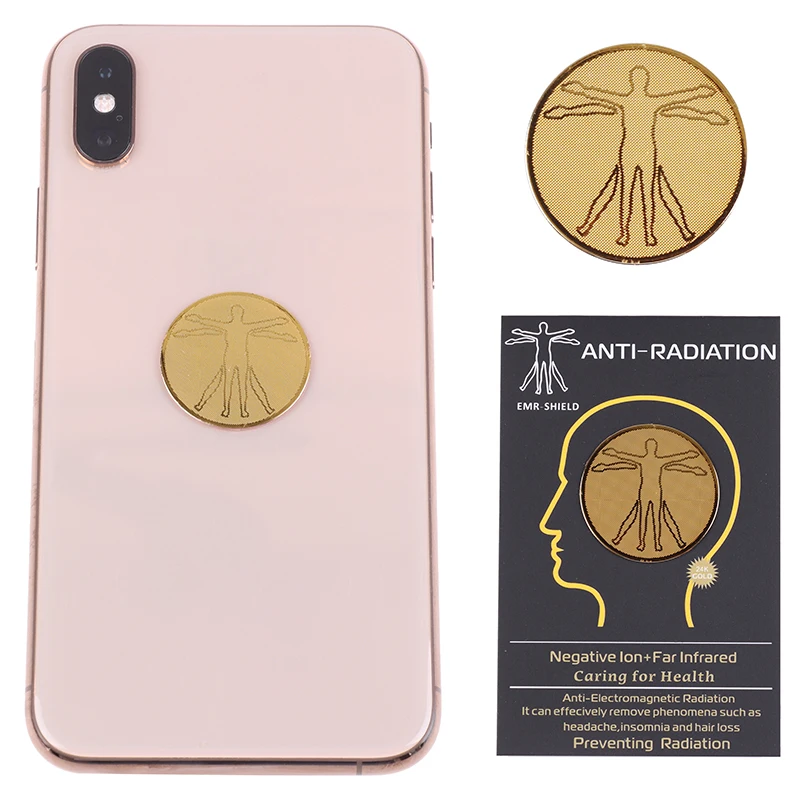 

6Pcs Anti Radiation Protector Shield EMF Protection Cell Phone Sticker Blocker For Electronic Devices