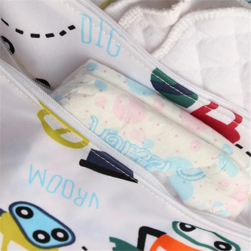 Водонепроницаемый многоразовый влажный мешок с напечатанным карманом сумки для