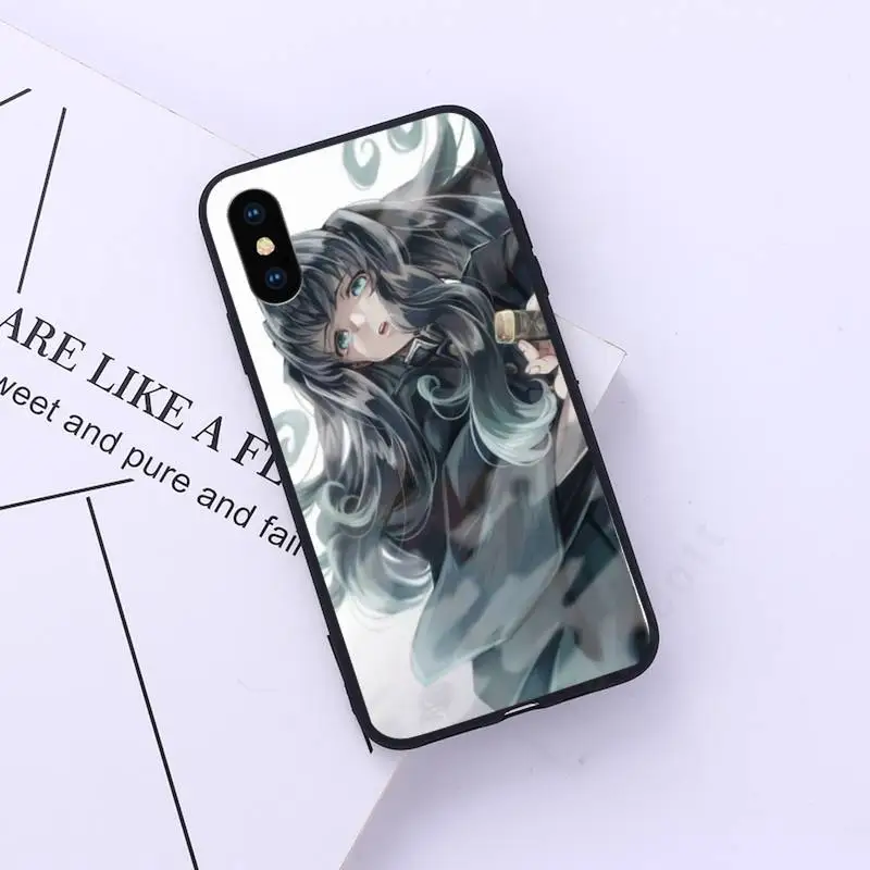 

Muichiro Tokito Kimetsu No Yaiba Phone Case for iPhone 11 12 pro XS MAX 8 7 6 6S Plus X 5S SE 2020 XR