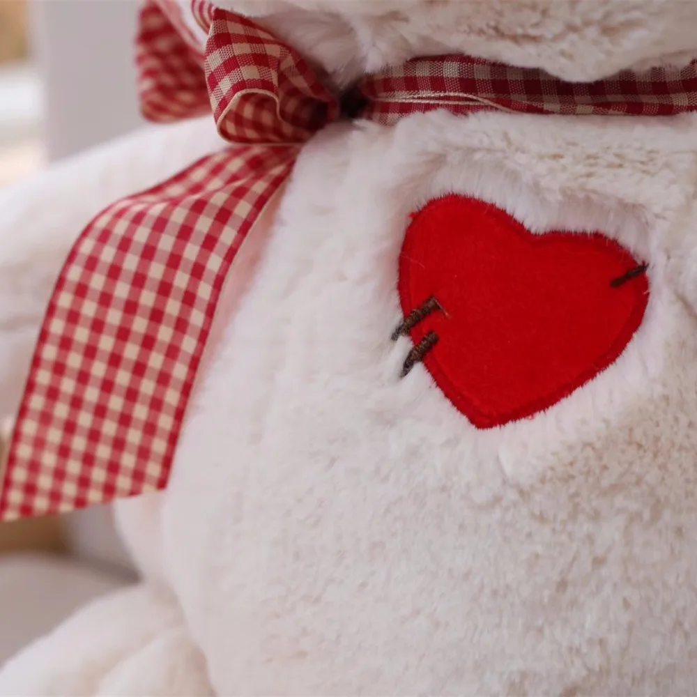 

35-50cm Cartoon Teddy Bear Plush With Heart Soft Stuffed Animal Toys For Children Kids Girls Birthday Gift Baby Brinquedos