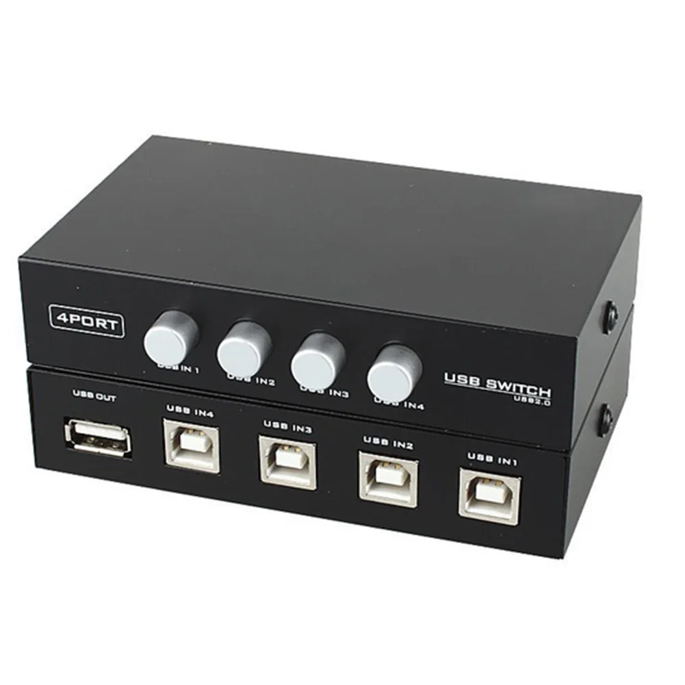 4 порта Запасная часть прочные инструменты Руководство дома одна кнопка USB2.0