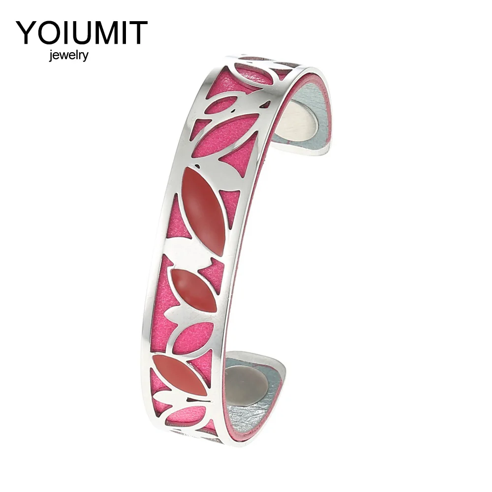 Женские браслеты Cremo из нержавеющей стали 14 мм сменные с эмалью|Браслеты| |