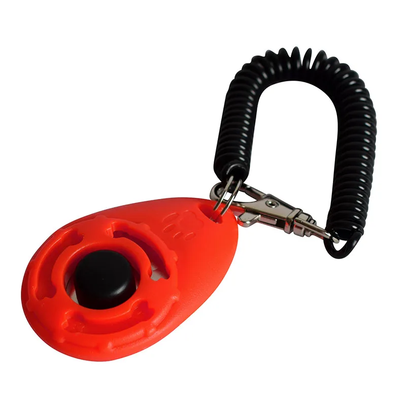 4 шт./компл. Забавный кликеры для дрессировки домашних животных собак нажатия