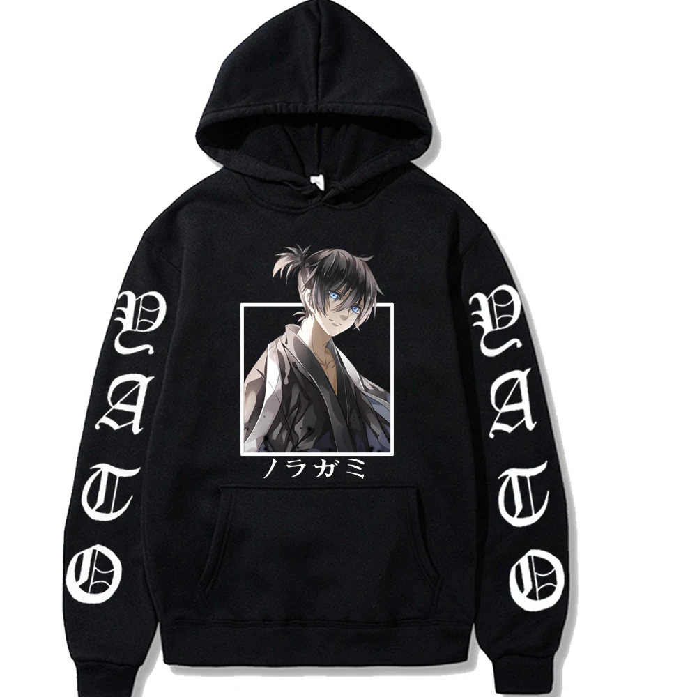 

Anime Noragami Hoodie Unisex Pullovers Long Sleeve Women Men's Tracksuit Harajuku Streetwear Yato Clothes Plus Size