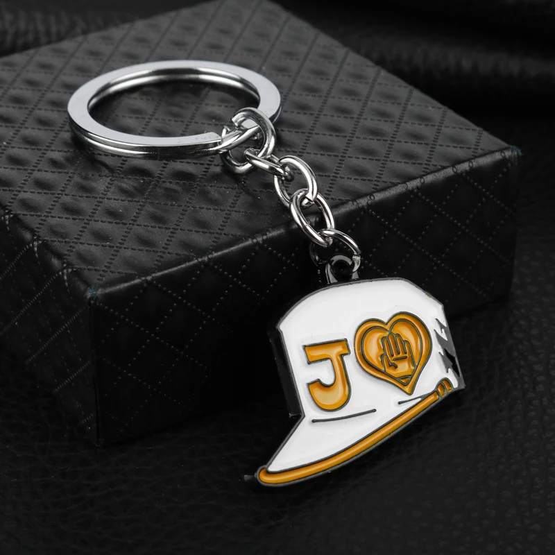 

Animel JOJOS Themed Necklace Jotaro Kujo Student Hat Shape Necklaces Jewelry Cute Gifts Party Accessories for Men