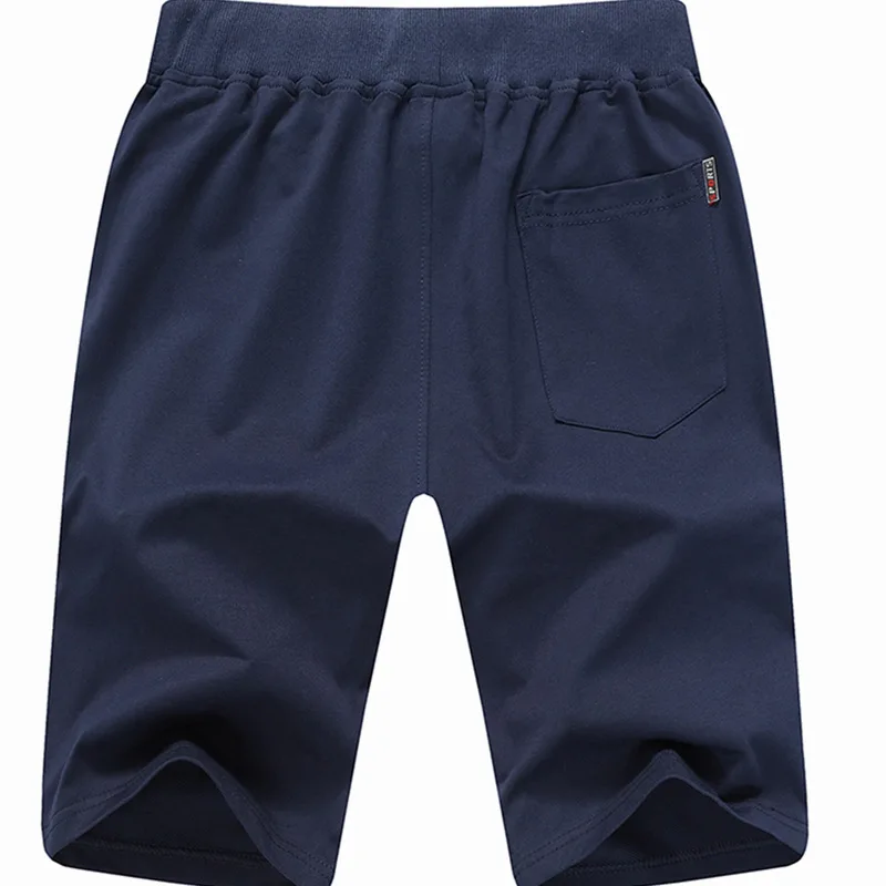 

Summer Men's Jogging Pants Sports Pants 3/4 knit Short five-point Pants Men's Beach Pants Cotton Loose Large Size Sports Men's