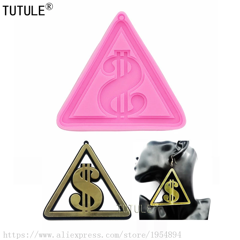 

USD Keychain Mould,Dollar sign earrings mould,Alphabet earrings mould-Musical Notes for Resin,Fondant,Candy,cake,Polymer Molds