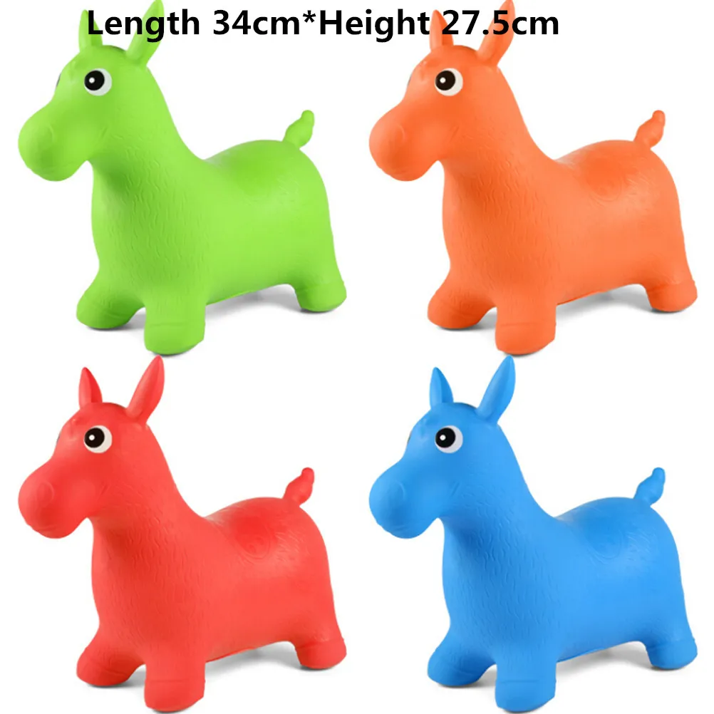 Животные Дети Космический Хоппер надувные прыжки лошадь езда надувной игрушки