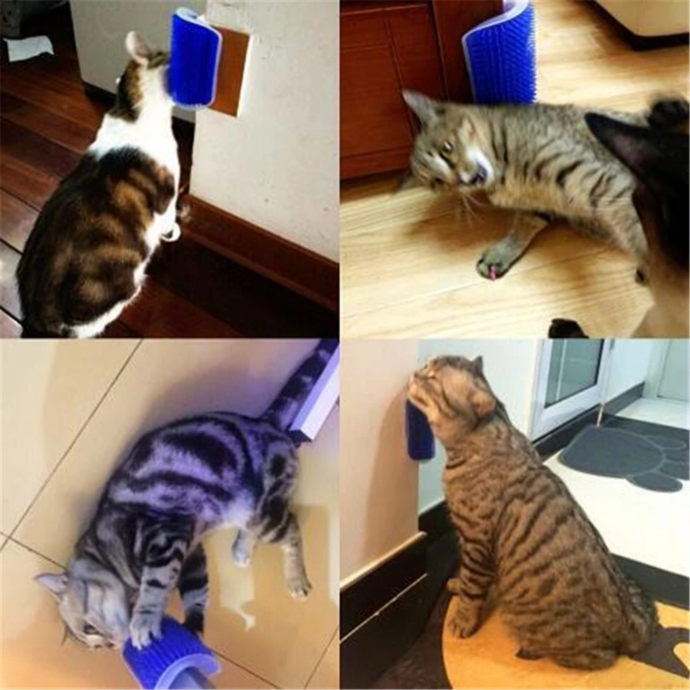 

Cat Comb Cat Mint Petting Post Massage Comfortable Self-Entertainment