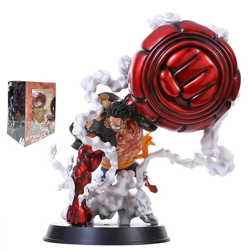

25CM Anime One Piece Luffy Gear 4th King Kong Gun Figure PVC Action Figure Collectible Model Christmas Gift Decoration Kids Toy