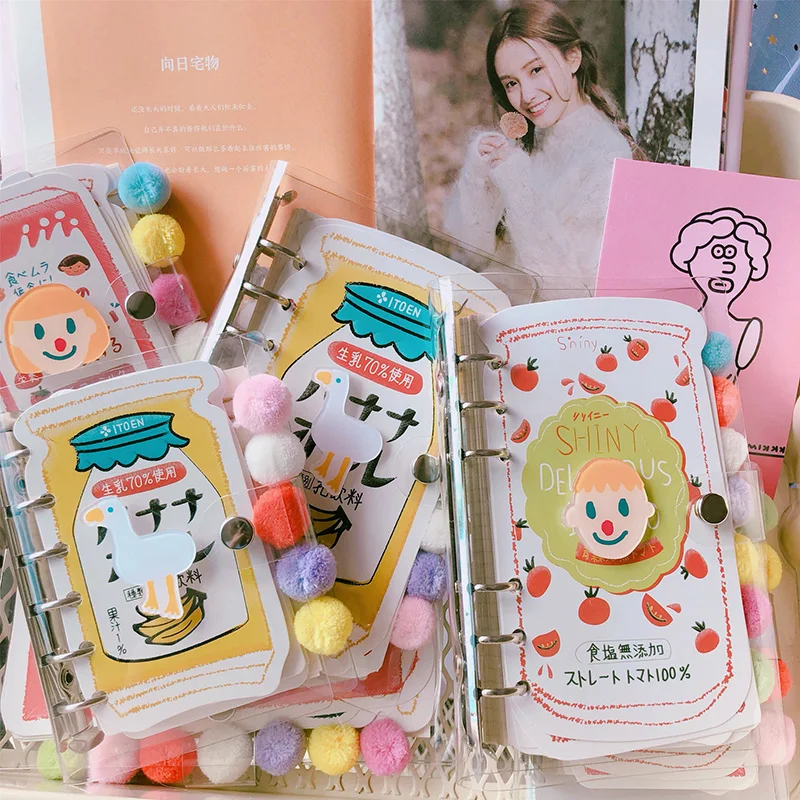 Дневник Kawaii A6 органайзер планировщик сделай сам корейский милый женский