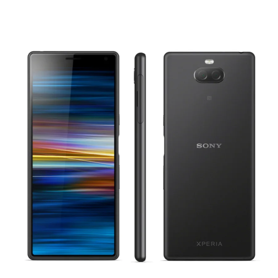 Мобильный телефон sony Xperia 10 4 Гб 64 Гб Dual SIM I4193 6 дюймов 1080x2520 Восьмиядерный процессор Snapdragon NFC 13MP Android 9