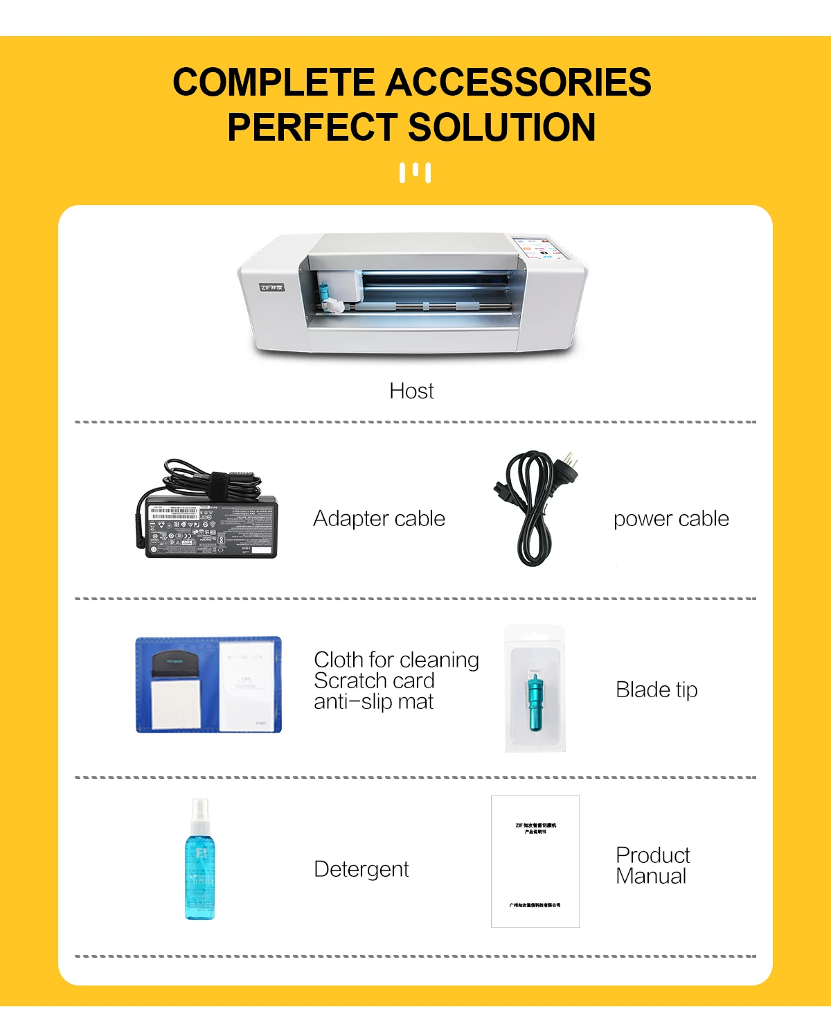 zifriend tending products 7200mm mobile privacy screen protector cutting machine for cell phone free global shipping