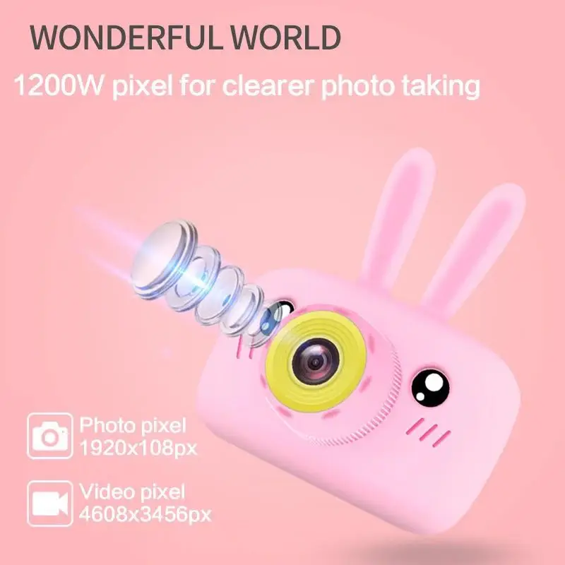 Новые игрушки камера с защитным чехлом подарок на день рождения для детей милые