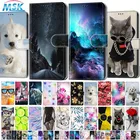 Кожаный чехол-книжка для телефона Samsung Galaxy A12 A32 A02 A42 A52 A02S