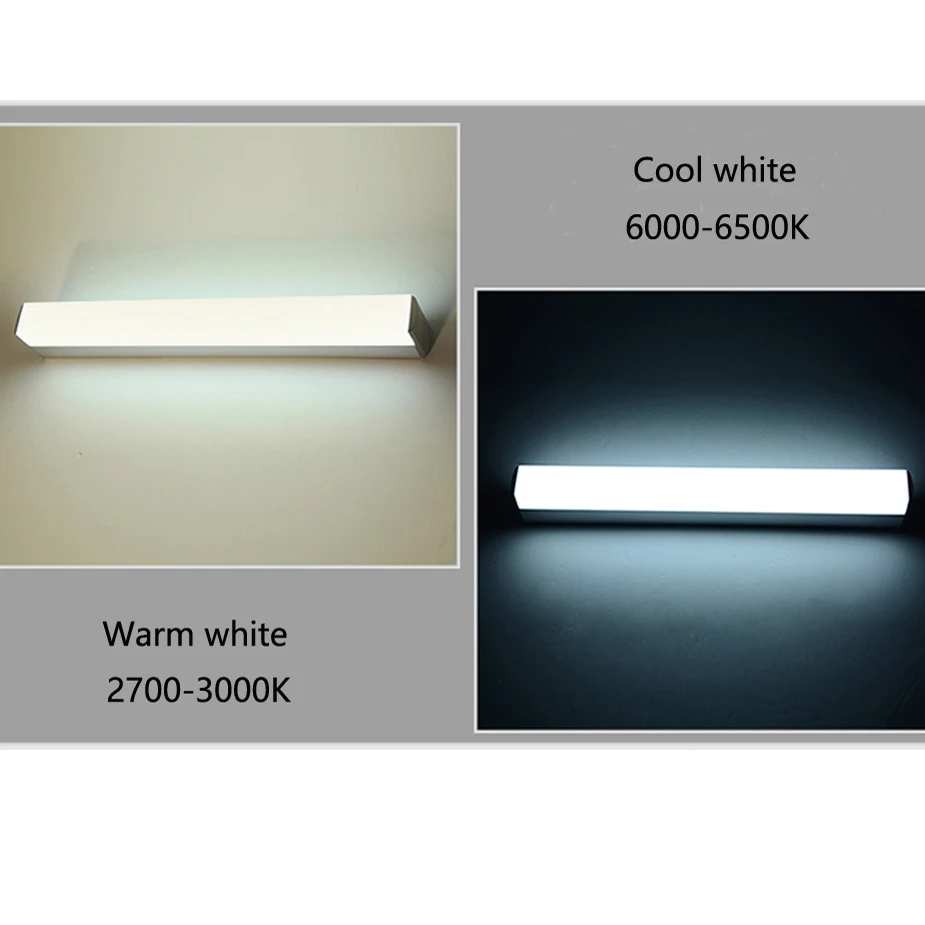 Современная ванная комната Led зеркало свет 12 Вт 16 22 шкаф AC85 265V настенный канделябр